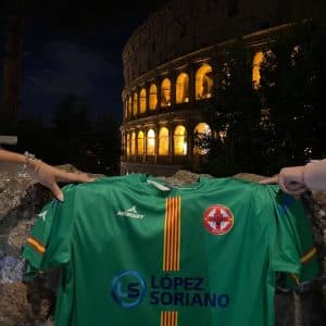 El Cosmos Aragón en el Coliseo de Roma
