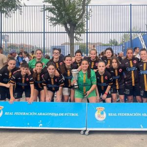 Los equipos de Primera y Segunda Territorial del Cosmos Aragón hacen historia y se proclaman subcampeones de Copa