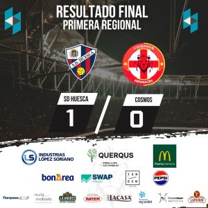 Derrota por la mínima del Primera en su visita a Huesca