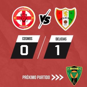 Derrota ajustada del Cosmos Aragón en su debut en Tercera Federación ante el C.D. Delicias (0-1)