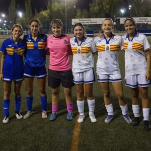 Seis jugadoras del Cosmos firman una gran actuación con la Selección Aragonesa