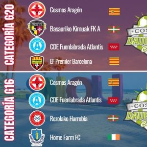 El Cosmos Aragón López Soriano estará presente en el torneo más prestigioso de Europa