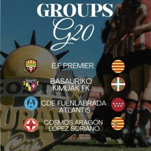 Nuestro grupo Sub-20 en la Costa Daurada Cup