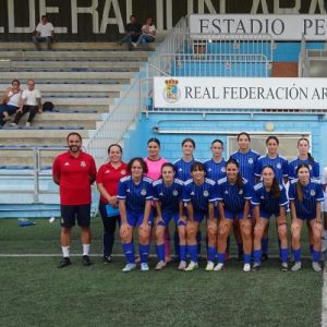 Cuatro jugadoras del Cosmos en la SUB 16 Aragonesa