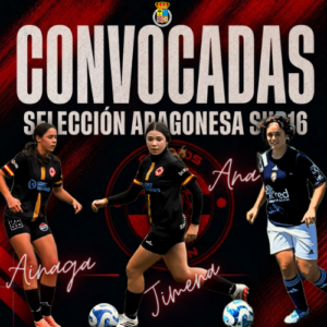 Tres de nuestras jugadoras de nuevo en la Selección Sub16